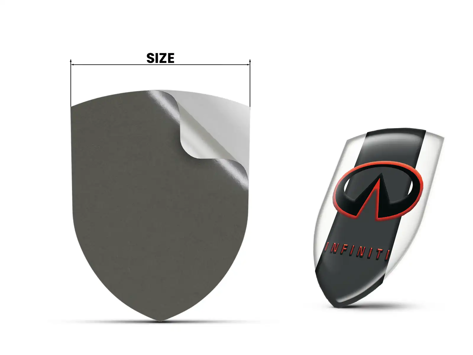 Infiniti Logosticker Personalisierbar Limitiert Edition